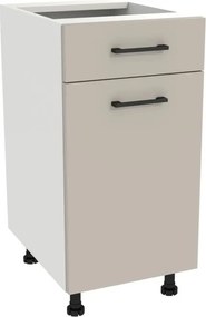 Zestaw Mebli Kuchennych MODERN 200 cm Kaszmir/Biały Nowoczesny