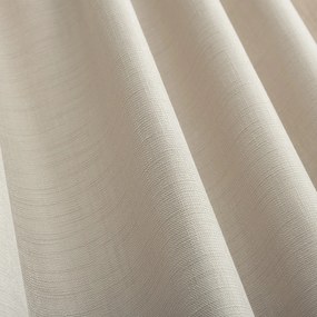 Zasłona na taśmie marszczącej strukturalna beżowa 140 x 280 cm 1 szt.