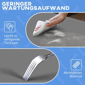 PawHut Łóżko dla Psów, Rozkładane, Wytrzymałe &amp; Komfortowe, Do 10 kg, 71x58x20cm, Szary