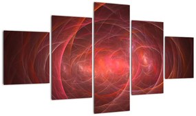 Nowoczesney abstrakcyjny obraz (125x70 cm)