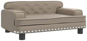 Nowoczesna sofa dziecięca cappuccino - Nilan