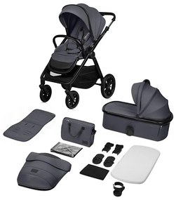 Lionelo - Wózek kombinowany 2w1 LAYLA Grey Stone