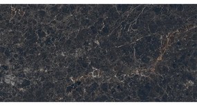 Mexen Slik Emperador Black gres szkliwiony rekt. G1, płytka podłogowo-ścienna 120 x 60 cm, wysoki połysk - TL207-120-060-01