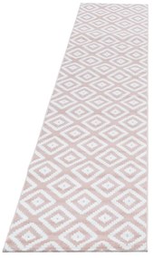 Jasnoróżowy chodnik 80x300 cm Plus – Ayyildiz Carpets