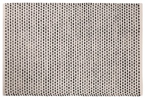 Dywanik Jaisalmer, 60 x 150 cm, czarno-biały