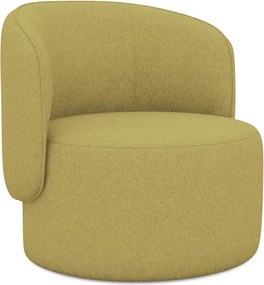 Musztardowy fotel Ipo – Makamii