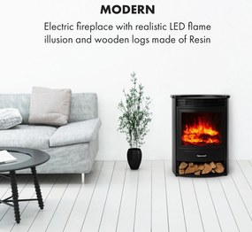 Klarstein Bormio S Kominek elektryczny