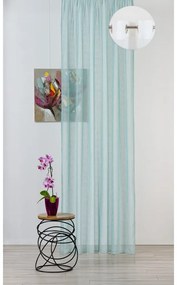 Miętowa firanka 140x260 cm Teatro – Mendola Fabrics