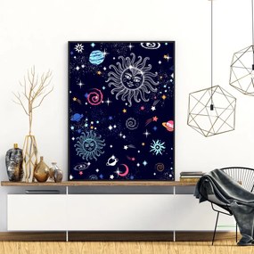 Plakat - Bajkowy kosmos (A4)