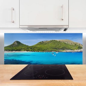 Szkło nad Blatem Tam Gdzie Góry Spotykają Morze