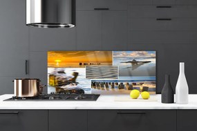 Panel Szklany Ocean Plaża Krajobraz