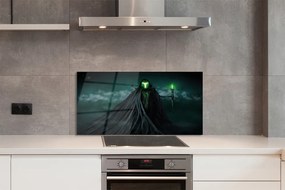 Panel nad Blat Kuchenny Mroczny Wojownik i Zielony Płomień