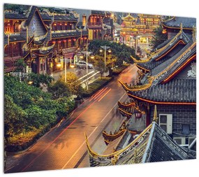 Obraz - Qintai Road, Chengdu, Chiny (70x50 cm)