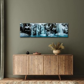 Obraz lodowców (170x50 cm)