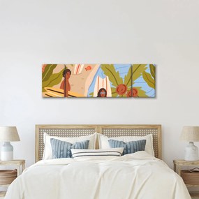 Obraz - Ciesz się życiem (170x50 cm)