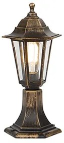 Lampa zewnętrzna antyczne złoto 42 cm IP44 - New Haven