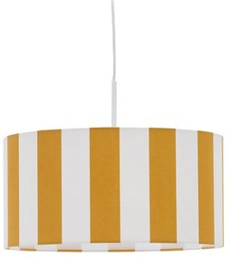 Żółty/biały klosz do lampy dziecięcej ø 40 cm Ciral – Kave Home