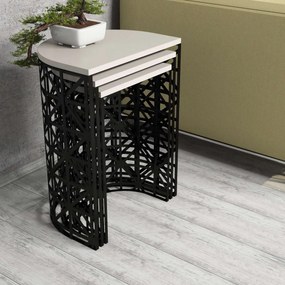 Stolik do odkładania Stil Metal Ferforje, 3 szt.