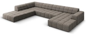 Ciemnoszary narożnik (lewostronny/w kształcie litery U) Chicago – Cosmopolitan Design
