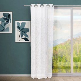 Biało-beżowa firanka 140x260 cm Grow – Casa Selección