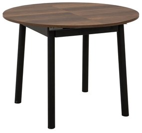 Stół do jadalni Oliver Walnut Black