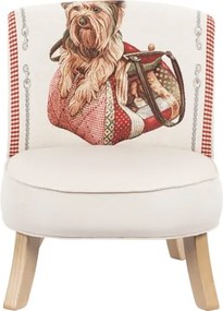 Żakardowy fotel dziecięcy Somebunny Klasyczny York