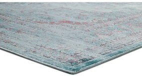 Niebieski dywan z wiskozy Universal Lara Aqua, 120x170 cm