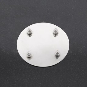 Knirps granitowa podstawa 140 kg czarna do parasola z boczną nogą