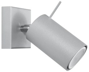 Kinkiet RING 1 szary SOLLUX  LIGHTING