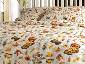 PrzytulneMieszkanie.pl PrzytulneMieszkanie.pl Bawełniana pościel AUTUMN SOCKS kolorowa Rozmiar pościeli: 70 x 90 cm | 140 x 200 cm