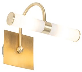 klasyczny Kinkiet / Lampa scienna złoty IP44 2-punktowy - Bath Arc Nowoczesny Oswietlenie wewnetrzne