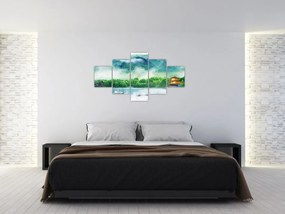 Obraz - Wymarzony krajobraz (125x70 cm)