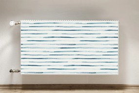 Magnes dekoracjny na kaloryfer Niebieskie linie