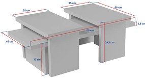 Stolik konferencyjny Sanctuary Grey