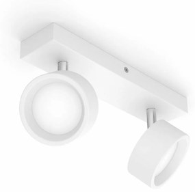 Philips 8720169174764 oprawa punktowa LED Bracia, biały, 2x 5,5 W 2x550 lm 2700 K IP20