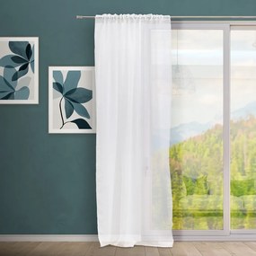 Biała zasłona 140x260 cm – Casa Selección