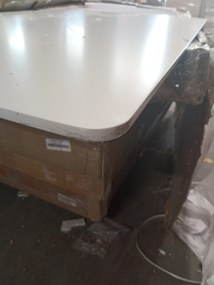 PROMOCJA Biały stół jadalny MILAN 140x80 II jakość