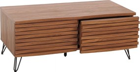 Stolik kawowy MCW-M49,  Orzechowy wygląd