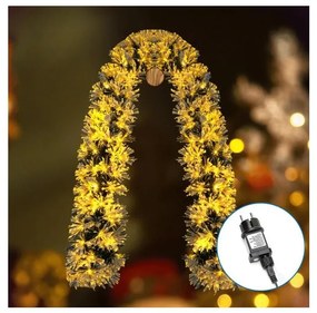 Aigostar - LED zewnętrzna dekoracja bożonarodzeniowa 112xLED/3,6W/230V 2m IP44 ciepła biała