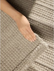 Beżowy wełniany dywan tkany ręcznie 80x150 cm Camden Parker – Ted Baker