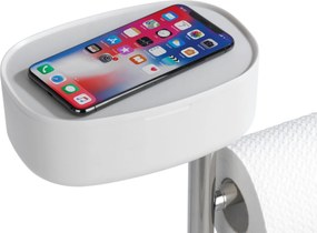 Stojak na papier i szczotkę wc z półką i koszem RIVAZZA, 4w1, WENKO