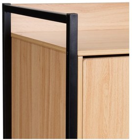 Szafa otwarta w naturalnym kolorze 100x190x48 cm Armarios – Casa Selección