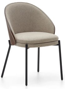 Beżowe krzesło Eamy – Kave Home