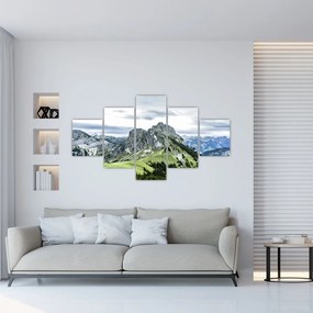 Obraz - Szczyty górskie (125x70 cm)