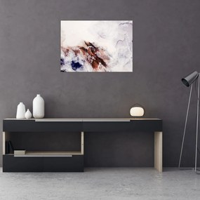 Obraz na szkle - Fioletowy marmur N⁰1 (70x50 cm)