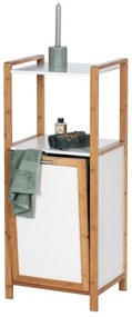 Biały bambusowy regał łazienkowy 40x95 cm Finja – Wenko