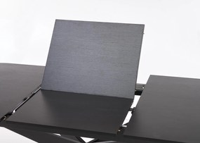 Stół do Jadalni rozkładany MDF czarny 180-240/100/76 cm SANDRO