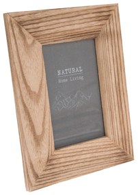 Drewniana ramka na zdjęcia Natural, 18 x 23 x 1,2 cm