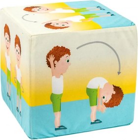 Piankowa kostka edukacyjna Rubikids, ćwiczenia
