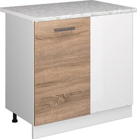 Szafka narożna sonoma 86x60x81.6 r-line